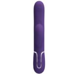 PRETTY LOVE - PERLITA VIBRADOR PUNTO G 3 EN 1 MULTIFUNCIÓN MORADO - Imagen 3