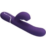 PRETTY LOVE - PERLITA VIBRADOR PUNTO G 3 EN 1 MULTIFUNCIÓN MORADO - Imagen 5