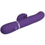 PRETTY LOVE - PERLITA VIBRADOR PUNTO G 3 EN 1 MULTIFUNCIÓN MORADO - Imagen 7