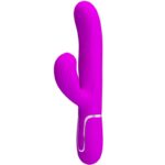 Imagen del artículo erótico PRETTY LOVE - PERLITA VIBRADOR PUNTO G 3 EN 1 MULTIFUNCIÓN VIOETA de PRETTY LOVE FLIRTATION en la sección JUGUETES BIENESTAR |Vibradores|Vibradores Punto G de Millenial Sexshop.