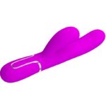 PRETTY LOVE - PERLITA VIBRADOR PUNTO G 3 EN 1 MULTIFUNCIÓN VIOETA - Imagen 3