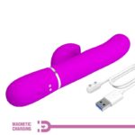 PRETTY LOVE - PERLITA VIBRADOR PUNTO G 3 EN 1 MULTIFUNCIÓN VIOETA - Imagen 9