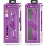PRETTY LOVE - PERLITA VIBRADOR RABBIT MULTIFUNCIÓN 3 EN 1 MORADO - Imagen 8
