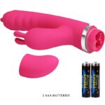 PRETTY LOVE - PHOENIX VIBRADOR RABBIT MULTIFUNCIÓN ROSA - Imagen 5