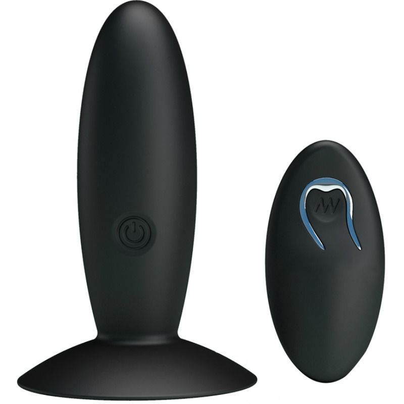Imagen del artículo erótico PRETTY LOVE - PLUG ANAL RECARGABLE CON VIBRACIÓN Y MANDO de PRETTY LOVE BOTTOM en la sección JUGUETES BIENESTAR |Vibradores|Vibradores control remoto de Millenial Sexshop.