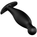 PRETTY LOVE - PLUG ANAL SILICONA 11.7 CM NEGRO - Imagen 6