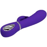 PRETTY LOVE - PRESCOTT VIBRADOR PUNTO G MULTIFUNCIÓN LILA - Imagen 4
