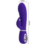 PRETTY LOVE - PRESCOTT VIBRADOR PUNTO G MULTIFUNCIÓN LILA - Imagen 5