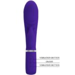 PRETTY LOVE - PRESCOTT VIBRADOR PUNTO G MULTIFUNCIÓN LILA - Imagen 6