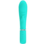 PRETTY LOVE - PRESCOTT VIBRADOR PUNTO G MULTIFUNCIÓN VERDE AGUA - Imagen 2