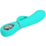 PRETTY LOVE - PRESCOTT VIBRADOR PUNTO G MULTIFUNCIÓN VERDE AGUA - Imagen 4
