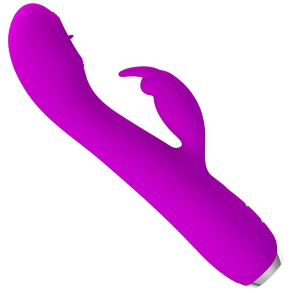 Imagen del artículo erótico PRETTY LOVE - RACHEL VIBRADOR RECARGABLE CON ONDAS ESTIMULADORAS MORADO de PRETTY LOVE C-TYPE en la sección JUGUETES BIENESTAR |Vibradores|Vibradores Rabbit de Millenial Sexshop.