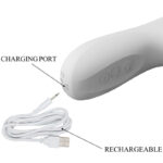 PRETTY LOVE - REESE VIBRADOR CON ROTACIÓN PLATEADO - Imagen 8