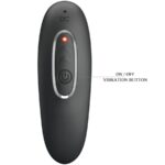 PRETTY LOVE - REMINGTON MASAJEADOR VIBRADOR ANAL Y VAGINAL NEGRO - Imagen 6