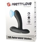 PRETTY LOVE - REMINGTON MASAJEADOR VIBRADOR ANAL Y VAGINAL NEGRO - Imagen 8