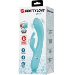 PRETTY LOVE - SCOCCO VIBRADOR RABBIT TURQUESA - Imagen 11