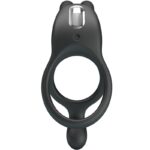 Imagen del artículo erótico PRETTY LOVE - SETH DOBLE ANILLO VIBRADOR RABBIT 7 VIBRACIONES NEGRO de PRETTY LOVE en la sección JUGUETES BIENESTAR |Juguetes para Hombres|Accesorios para el pene|Anillos Pene|Anillos con Vibración de Millenial Sexshop.