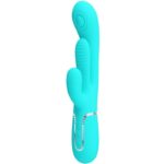 Imagen del artículo erótico PRETTY LOVE - SHANIA TRIPLE VIBRADOR RABBIT MULTIFUNCIÓN 3 EN 1 de PRETTY LOVE en la sección JUGUETES BIENESTAR |Vibradores|Vibradores Rabbit de Millenial Sexshop.