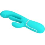 PRETTY LOVE - SHANIA TRIPLE VIBRADOR RABBIT MULTIFUNCIÓN 3 EN 1 - Imagen 3