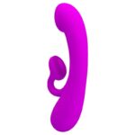 PRETTY LOVE - SINCERE VIBRADOR Y ONDAS ESTIMULADORAS DE CLÍTORIS SILICONA MORADO - Imagen 3