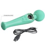 PRETTY LOVE - SKYLER VIBRADOR WAND VERDE - Imagen 6