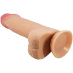PRETTY LOVE - SLIDING SKIN SERIES DILDO REALÍSTICO CON VENTOSA PIEL DESLIZANTE 20.6 CM - Imagen 3