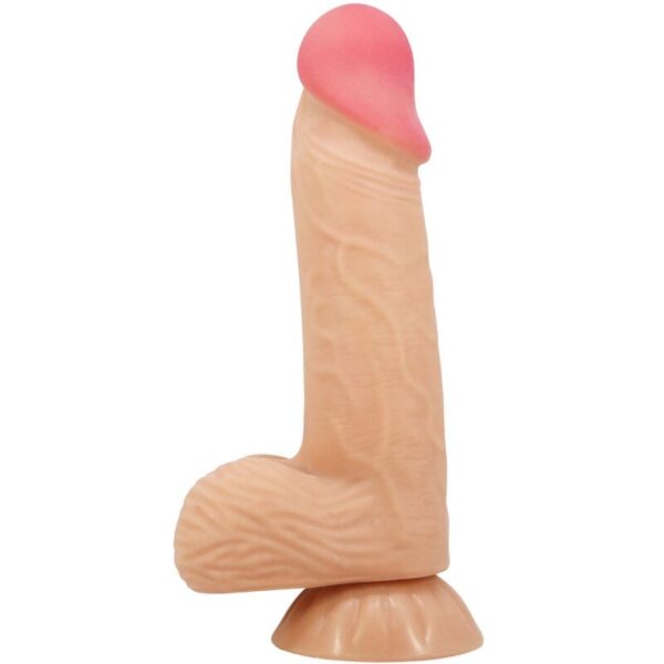 Imagen del artículo erótico PRETTY LOVE - SLIDING SKIN SERIES DILDO REALÍSTICO CON VENTOSA PIEL DESLIZANTE 20.6 CM de PRETTY LOVE HIGH GRADE en la sección JUGUETES BIENESTAR |Dildos sin Vibración de Millenial Sexshop.