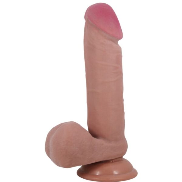 Imagen del artículo erótico PRETTY LOVE - SLIDING SKIN SERIES DILDO REALÍSTICO CON VENTOSA PIEL DESLIZANTE MULATO 20.5 CM de PRETTY LOVE HIGH GRADE en la sección JUGUETES BIENESTAR |Dildos sin Vibración de Millenial Sexshop.