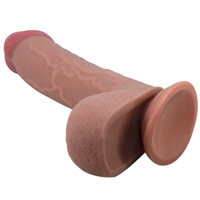 PRETTY LOVE - SLIDING SKIN SERIES DILDO REALÍSTICO CON VENTOSA PIEL DESLIZANTE MULATO 23.4 CM-MillenialSexshop-PRETTY LOVE HIGH GRADE Imagen del artículo erótico PRETTY LOVE - SLIDING SKIN SERIES DILDO REALÍSTICO CON VENTOSA PIEL DESLIZANTE MULATO 23.4 CM de PRETTY LOVE HIGH GRADE en la sección JUGUETES BIENESTAR |Dildos sin Vibración de Millenial Sexshop.