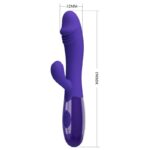 PRETTY LOVE - SNAPPY YOUTH VIBRADOR & ESTIMULADOR PUNTOG VIOLETA - Imagen 4