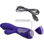 PRETTY LOVE - SNAPPY YOUTH VIBRADOR & ESTIMULADOR PUNTOG VIOLETA - Imagen 5