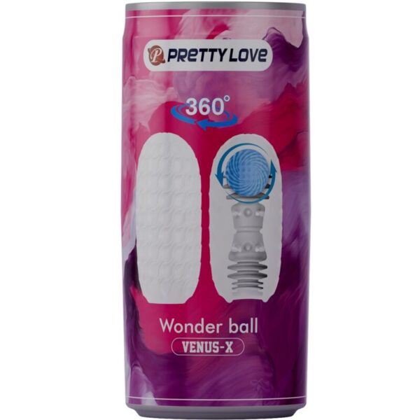 Imagen del artículo erótico PRETTY LOVE - VENUS X MASTURBADOR MASCULINO MODELO 3 BLANCO de PRETTY LOVE en la sección JUGUETES BIENESTAR |Juguetes para Hombres|Masturbadores varios de Millenial Sexshop.