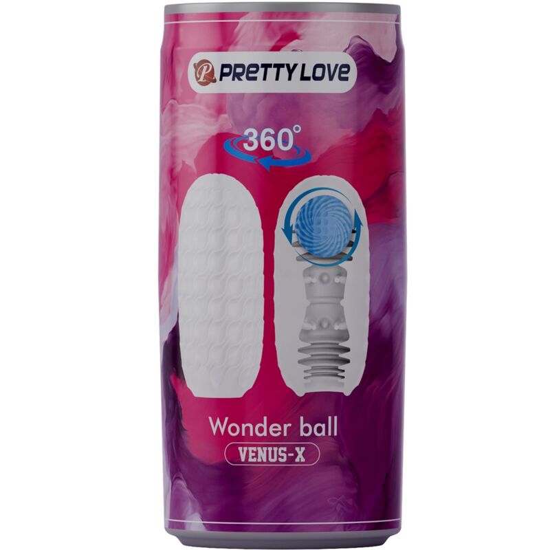 Imagen del artículo erótico PRETTY LOVE - VENUS X MASTURBADOR MASCULINO MODELO 3 BLANCO de PRETTY LOVE en la sección JUGUETES BIENESTAR |Juguetes para Hombres|Masturbadores varios de Millenial Sexshop.