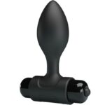 Imagen del artículo erótico PRETTY LOVE - VIBRA BUTT PLUG ANAL 10 VIBRACIONES NEGRO de PRETTY LOVE en la sección JUGUETES BIENESTAR |Anal|Plugs Anales de Millenial Sexshop.