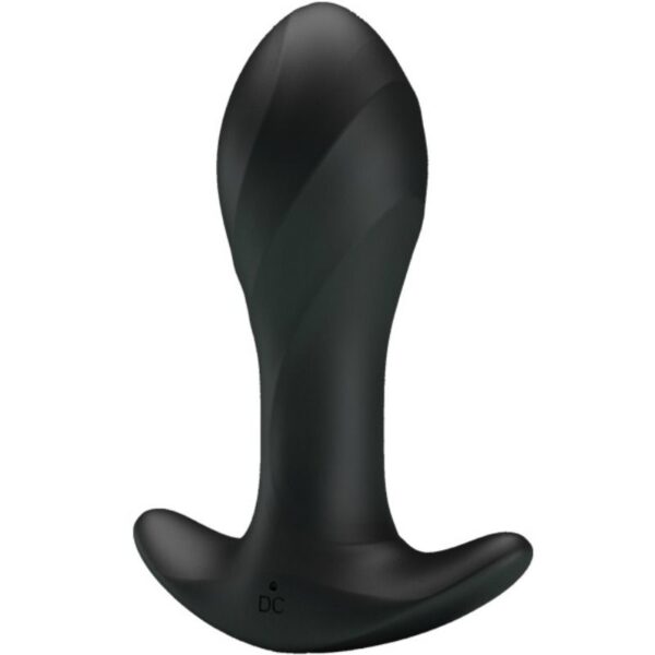 Imagen del artículo erótico PRETTY LOVE - VIBRADOR ANAL NEGRO de PRETTY LOVE en la sección JUGUETES BIENESTAR |Anal|Plugs Anales de Millenial Sexshop.