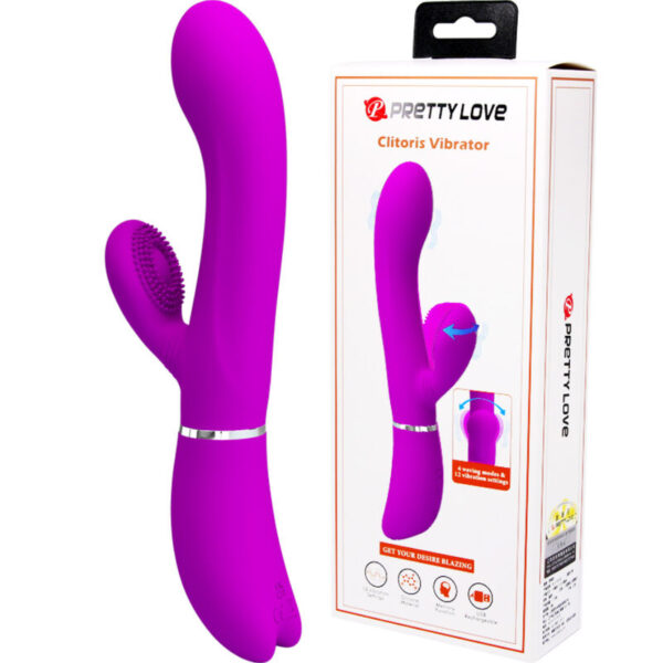 Imagen del artículo erótico PRETTY LOVE - VIBRADOR ESTIMULADOR CLITORIS de PRETTY LOVE en la sección JUGUETES BIENESTAR |Vibradores|Rotadores y vibradores de Millenial Sexshop.