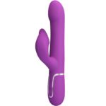 Imagen del artículo erótico PRETTY LOVE - VIBRADOR & ESTIMULADOR MULTIFUNCIÓN 4 EN 1 MORADO de PRETTY LOVE en la sección JUGUETES BIENESTAR |Vibradores|Vibradores HI-TECH de Millenial Sexshop.