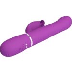 PRETTY LOVE - VIBRADOR & ESTIMULADOR MULTIFUNCIÓN 4 EN 1 MORADO - Imagen 3