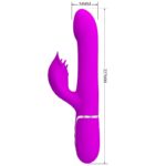 PRETTY LOVE - VIBRADOR RABBIT PERLAS VIOLETA - Imagen 7