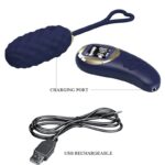 PRETTY LOVE - VIVIAN HUEVO VIBRADOR CONTROL REMOTO AZUL - Imagen 8