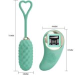 PRETTY LOVE - VIVIAN HUEVO VIBRADOR CONTROL REMOTO VERDE - Imagen 5