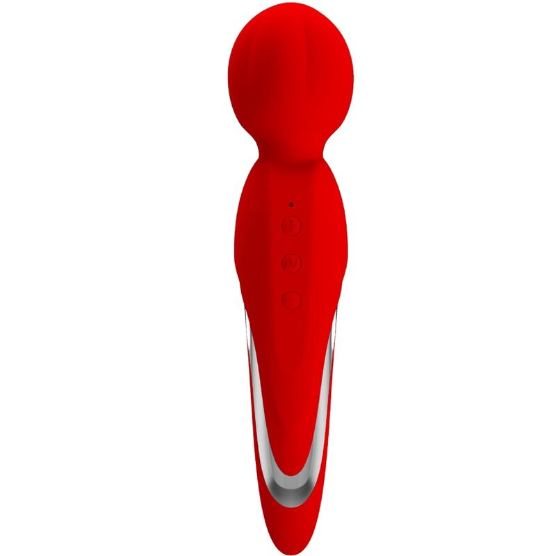 Imagen del artículo erótico PRETTY LOVE - WALTER VIBRADOR WAND ROJO de PRETTY LOVE FLIRTATION en la sección JUGUETES BIENESTAR |Juguetes para Mujeres|Estimuladores|Masajeadores de Millenial Sexshop.