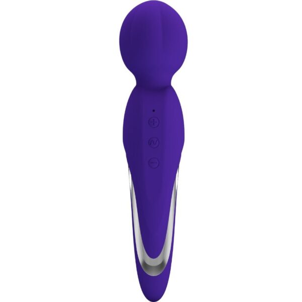 Imagen del artículo erótico PRETTY LOVE - WALTER VIBRADOR WAND VIOLETA de PRETTY LOVE FLIRTATION en la sección JUGUETES BIENESTAR |Vibradores|Vibrador WAND de Millenial Sexshop.