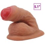 PRETTY LOVE - WARNELL DILDO ULTRA REALÍSTICO Y ELÁSTICO 9.5 CM MULATO - Imagen 8