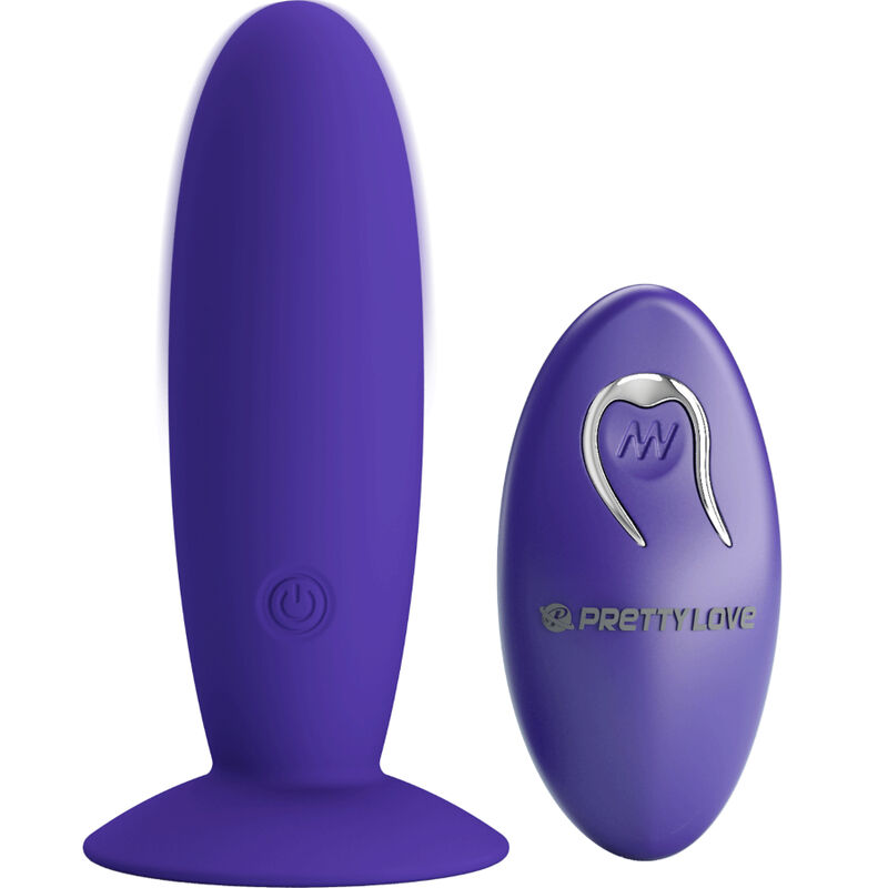 Imagen del artículo erótico PRETTY LOVE - YOUTH PLUG ANAL VIBRADOR CONTROL REMOTO VIOLETA de PRETTY LOVE YOUTH en la sección JUGUETES BIENESTAR |Anal|Vibradores Anales de Millenial Sexshop.