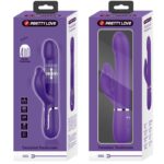 PRETTY LOVE - ZALIN VIBRADOR RABBIT PERLAS 4 EN 1 MORADO - Imagen 11