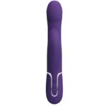 PRETTY LOVE - ZALIN VIBRADOR RABBIT PERLAS 4 EN 1 MORADO - Imagen 3