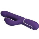 PRETTY LOVE - ZALIN VIBRADOR RABBIT PERLAS 4 EN 1 MORADO - Imagen 7