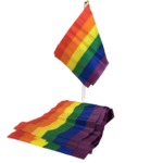Imagen del artículo erótico PRIDE - BANDERIN PEQUEÑO BANDERA LGBT de PRIDE en la sección ARTÍCULOS VARIOS|Articulos divertidos de Millenial Sexshop.