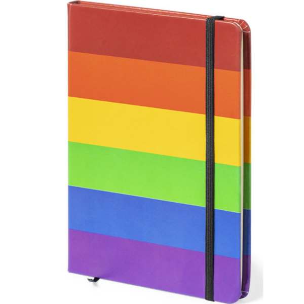 Imagen del artículo erótico PRIDE - BLOC DE NOTAS 15 x 21 BANDERA LGBT de PRIDE en la sección ARTÍCULOS VARIOS|Articulos divertidos|Complementos de Millenial Sexshop.